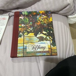 Brand new never used Tiffany address book.